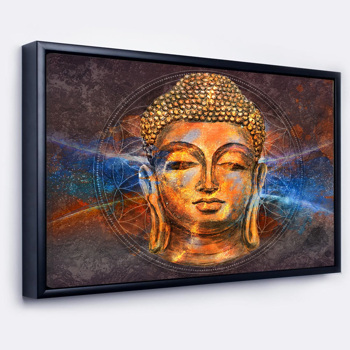 Classic Lord Buddha Premium Canvas Wall Painting decorative masterpiece for home decor